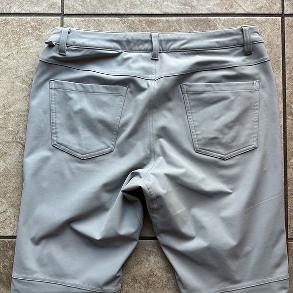 COPY - Lululemon Mens ABC Slim Pants Gray - Picture 5 of 8